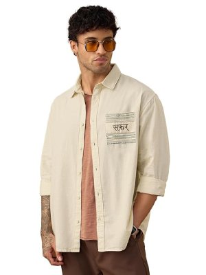 a1 Regular Fit Cotton Linen Shirt