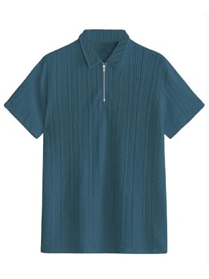 t8 Men's Chain Jacquard Polo T Shirt